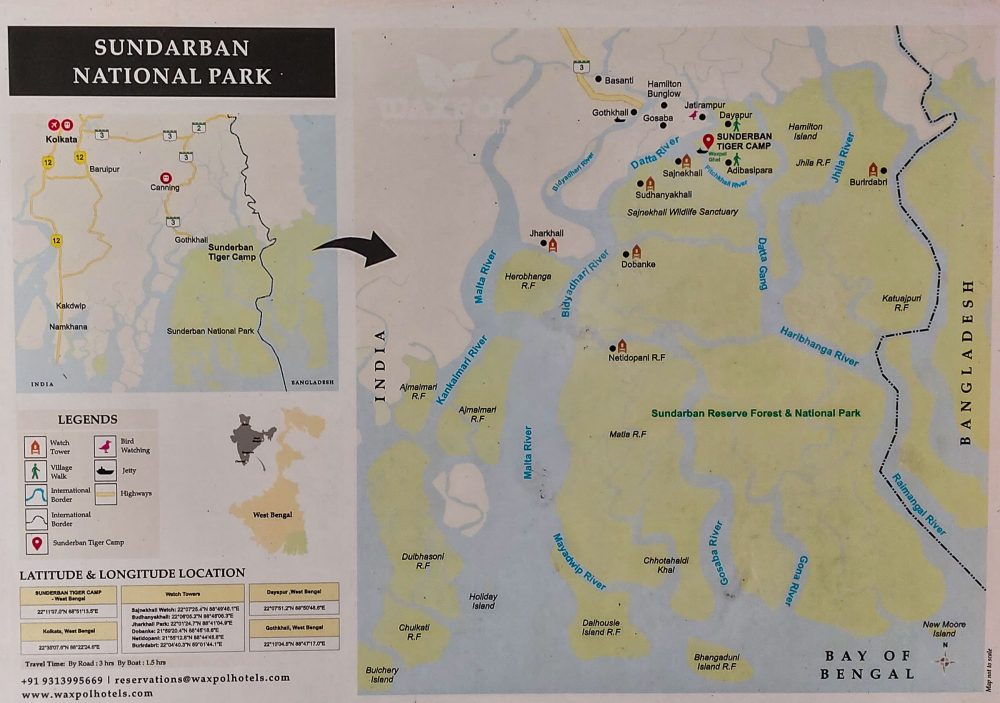 sundarbans map